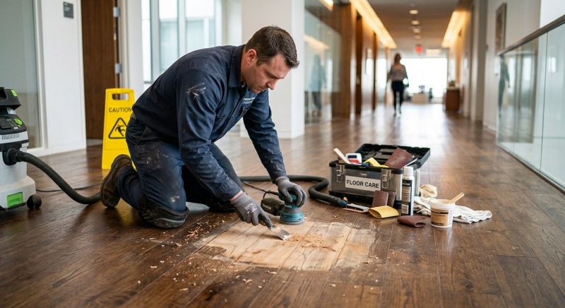 Our team working on Flooring Service projects in Haverhill, MA