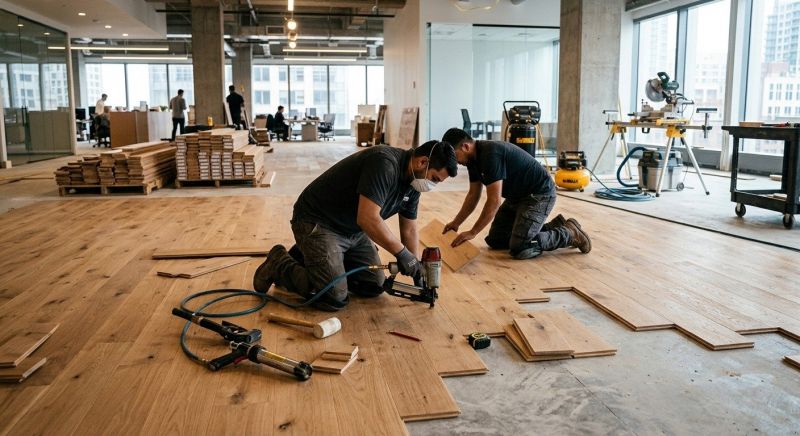 Commercial Hardwood Service in North Chelmsford, MA