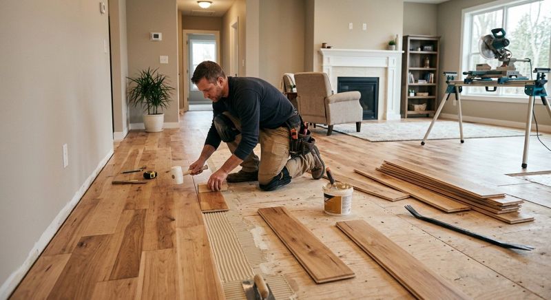 Engineered Wood Installation in Haverhill, MA