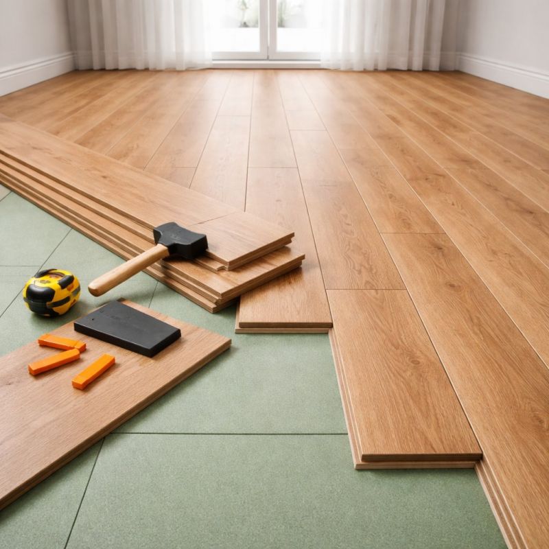 Laminate Floor Installation in Nottingham, NH
