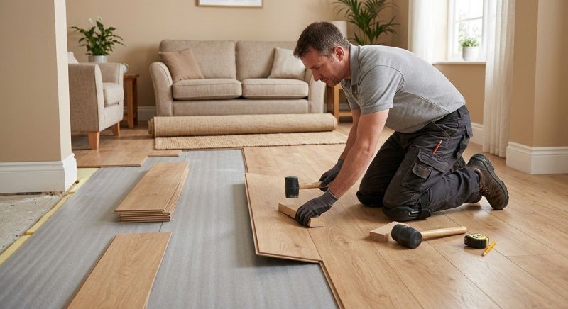 Laminate Floor Installation in Pelham, NH