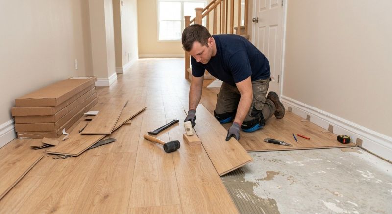 Laminate Floor Installation in Rowley, MA