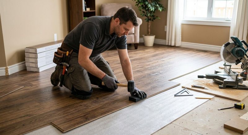 Laminate Floor Replacement in Epping, NH