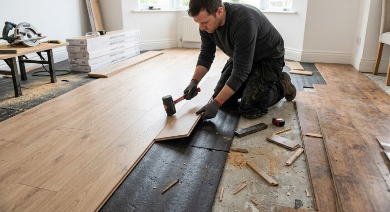Laminate Floor Replacement in Gloucester, MA