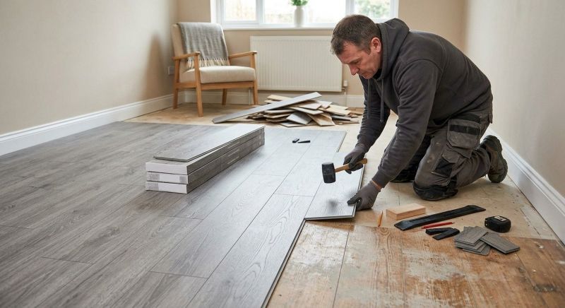 Laminate Floor Replacement in Lawrence, MA