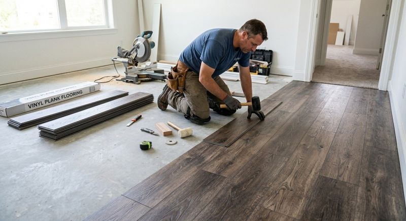 Linoleum Floor Installation in Dunstable, MA