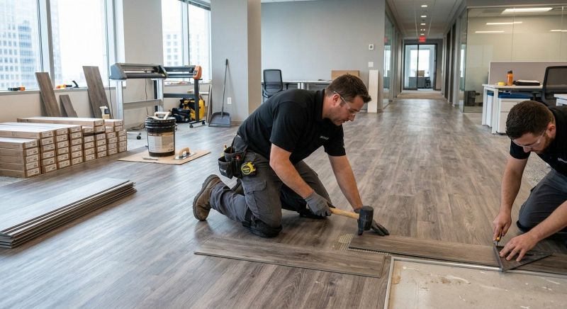 Linoleum Floor Installation in North Chelmsford, MA