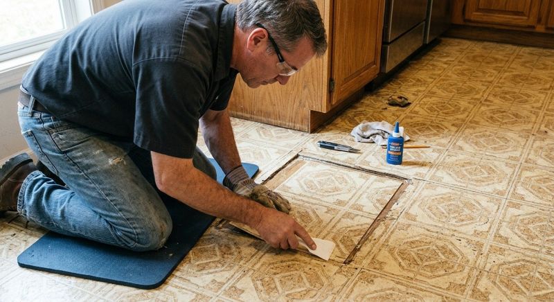 Linoleum Floor Installation in Rockingham County, NH