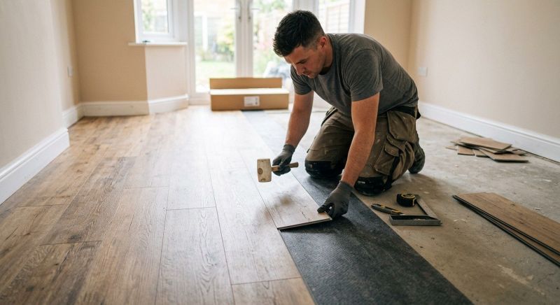 Luxury Vinyl Tile Installation in Danvers, MA