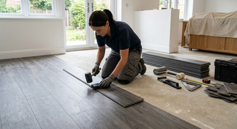 Luxury Vinyl Tile Installation in Ipswich, MA