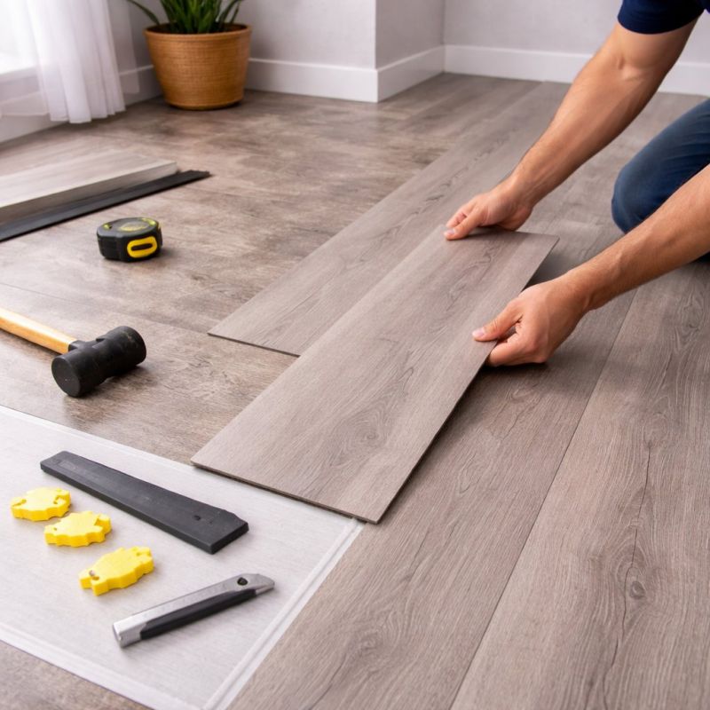 Luxury Vinyl Tile Installation in Haverhill, MA