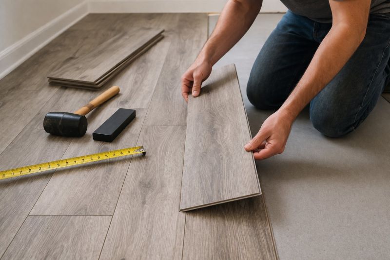 Luxury Vinyl Tile Installation in Rockingham County, NH