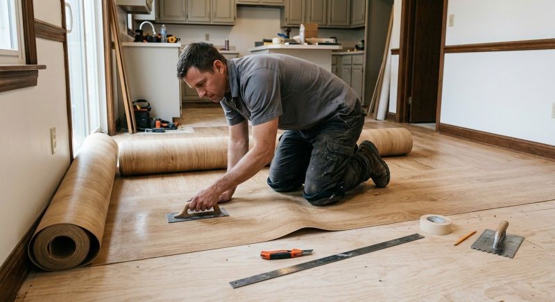 Sheet Flooring Installation in Boxford, MA
