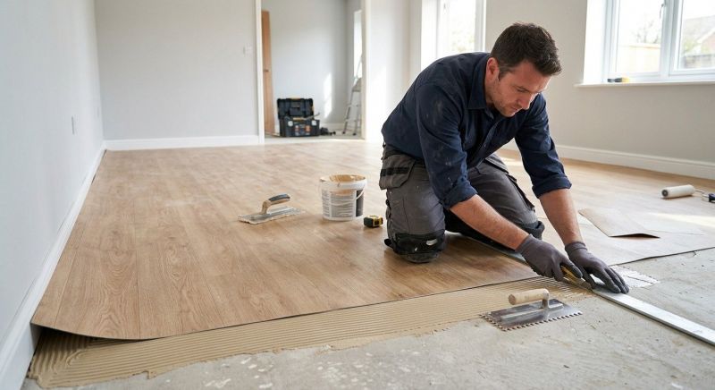 Sheet Flooring Installation in Exeter, NH