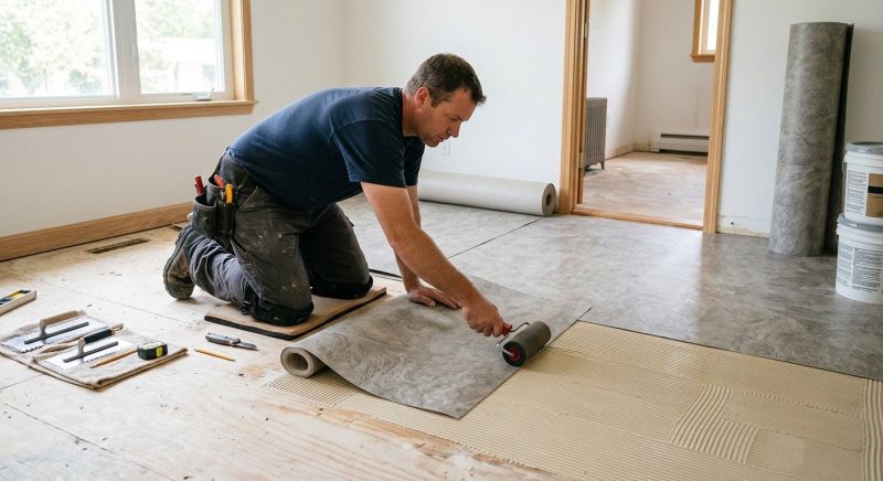 Sheet Flooring Installation in Hampton, NH