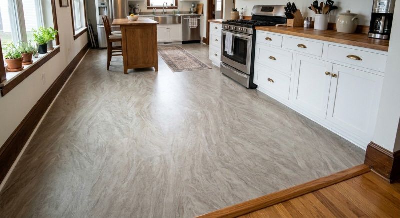 Sheet Linoleum Installation in Lawrence, MA