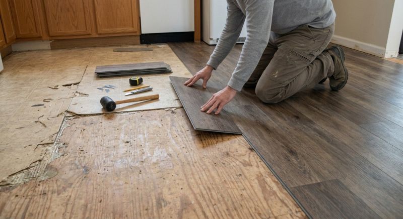 Vinyl Flooring Installation in North Chelmsford, MA